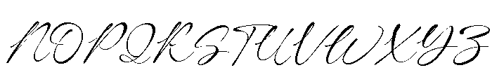 Brethany Font UPPERCASE
