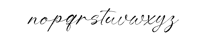 Brethany Font LOWERCASE