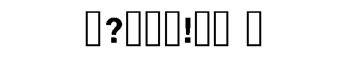 Brett Regular Font OTHER CHARS