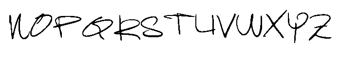 Brevano Regular Font UPPERCASE