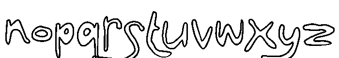 Brework Font LOWERCASE