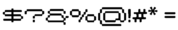 Brezsign Regular Font OTHER CHARS