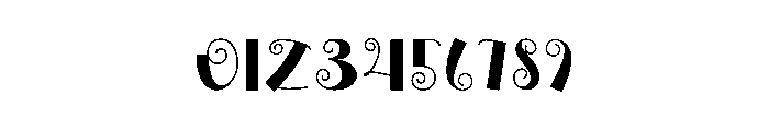 Brich Library Font OTHER CHARS