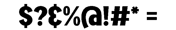 Brick Girls Font OTHER CHARS