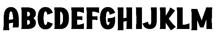 Brick Girls Font UPPERCASE