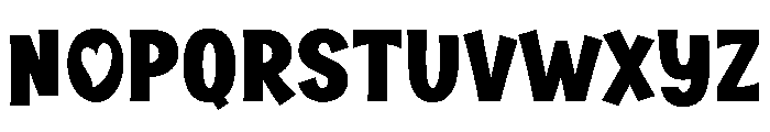 Brick Girls Font LOWERCASE