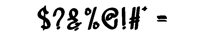 Brick Heart Font OTHER CHARS