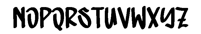 Brick Heart Font UPPERCASE