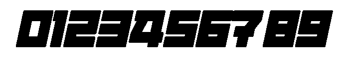 Brick Italic Font OTHER CHARS