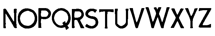 BrickForce Font LOWERCASE