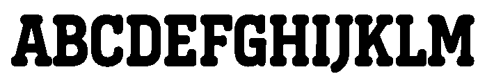 Brickhaus Font UPPERCASE
