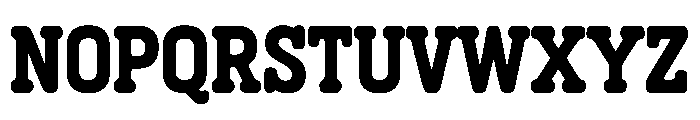 Brickhaus Font UPPERCASE