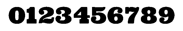 Brickline Display Font OTHER CHARS