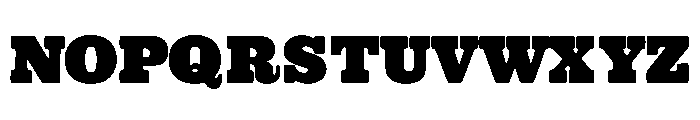 Brickline Display Font UPPERCASE