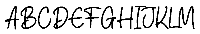 Brickline Font UPPERCASE