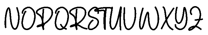 Brickline Font UPPERCASE