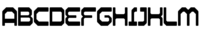 Brickto Regular Font UPPERCASE