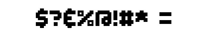 Brickware Medium Font OTHER CHARS