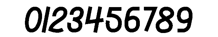 Bricola Font OTHER CHARS