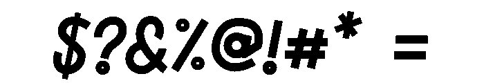 Bricola Font OTHER CHARS
