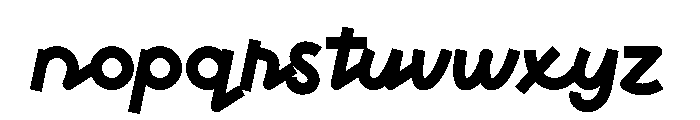 Bricola Font LOWERCASE