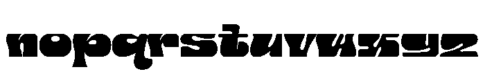 Bricx Font LOWERCASE