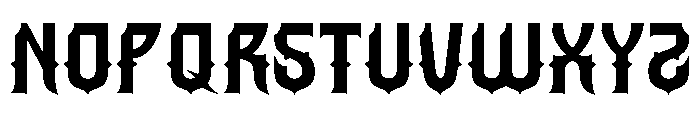 Bride Kings Font LOWERCASE