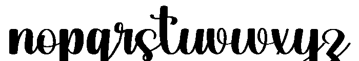 Bride Squad Font LOWERCASE