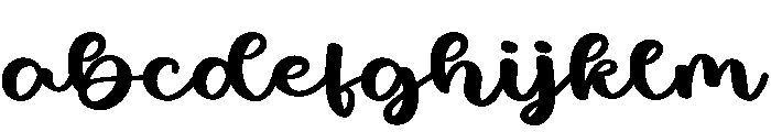 Bride Writing FONT