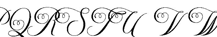 Bridesmaid-Regular Font UPPERCASE