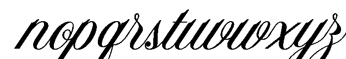 Bridesmaid-Regular Font LOWERCASE