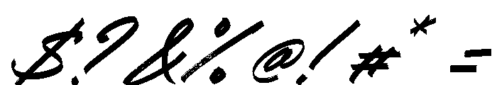 Bridge Side Italic Font OTHER CHARS