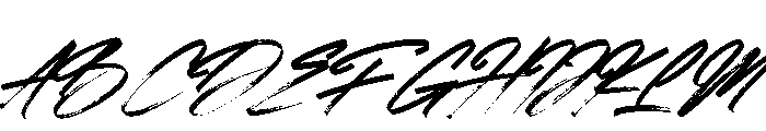 Bridge Side Italic Font UPPERCASE