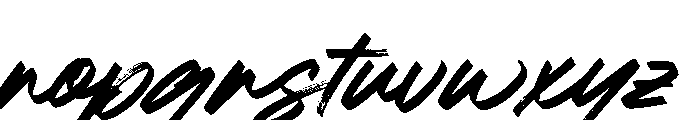 Bridge Side Font LOWERCASE