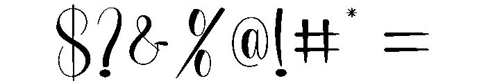 Bridge Valentines Font OTHER CHARS