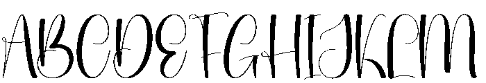 Bridge Valentines Font UPPERCASE
