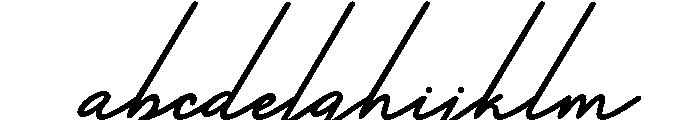 BridneyHallway-Regular FONT