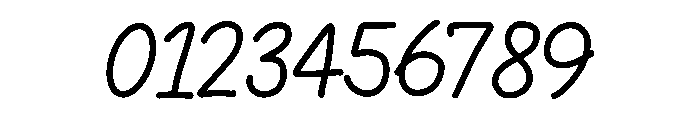 BriellebaScript Font OTHER CHARS