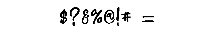 Brielleza Font OTHER CHARS