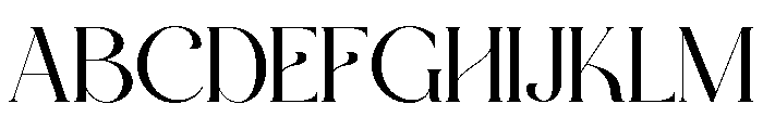 Brigata Regular Font UPPERCASE