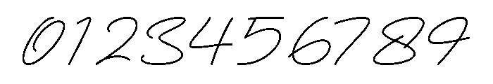 Brigeston Signature Font OTHER CHARS