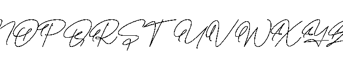 Brigeston Signature Font UPPERCASE