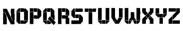 Brigg Regular Font UPPERCASE