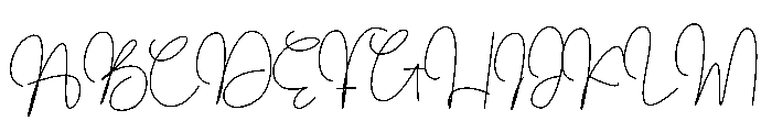 Brighlye Font UPPERCASE