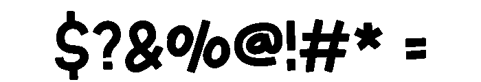 Bright Academy Regular Font OTHER CHARS