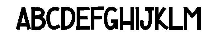 Bright Amigurumi Font UPPERCASE