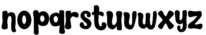 Bright Angalica Font LOWERCASE