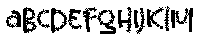 Bright Beach Font UPPERCASE