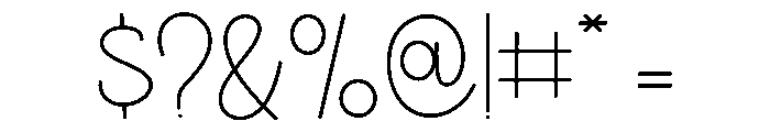 Bright Brother Font OTHER CHARS