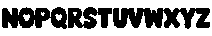 Bright Bubbly Font UPPERCASE